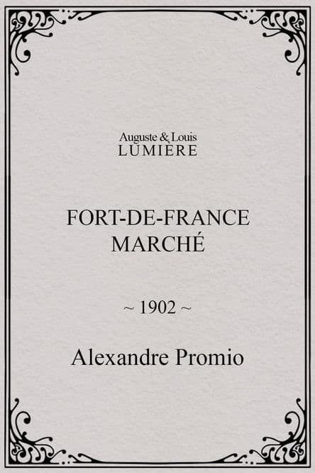 Fort-de-France : marché