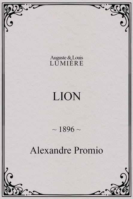 Lion, London Zoological Gardens