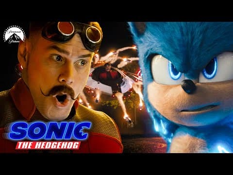 Super Charged Sonic vs Dr. Robotnik