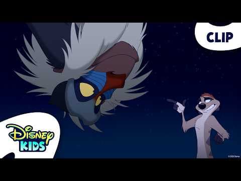 Timon Gets Advice From Rafiki