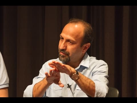 THE SALESMAN director Asghar Farhadi on his filmmaking process