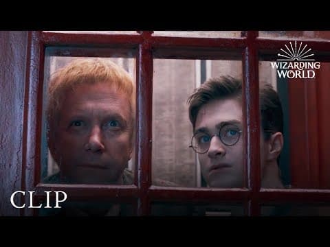 Harry & Mr Weasley Travel to the Ministry of Magic