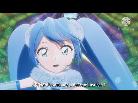 Snow Miku sings Change! Shinkalion [Subtitled]