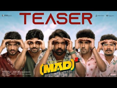 MAD Square - Official Teaser | Narne Nithiin, Sangeeth Shobhan, Ram Nitin | Kalyan Shankar