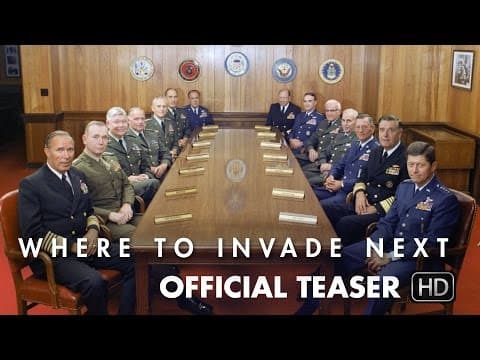 WHERE TO INVADE NEXT Teaser [HD] Mongrel Media