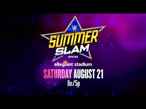 SummerSlam heads to Las Vegas’ Allegiant Stadium on Saturday, Aug. 21