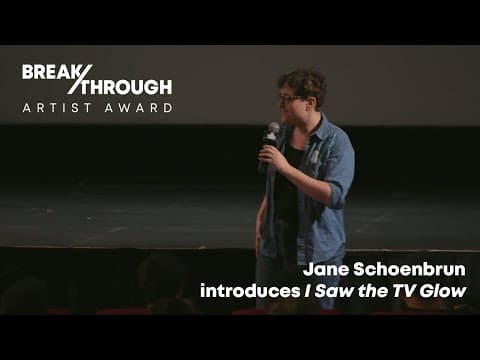 Jane Schoenbrun introduces I Saw the TV Glow
