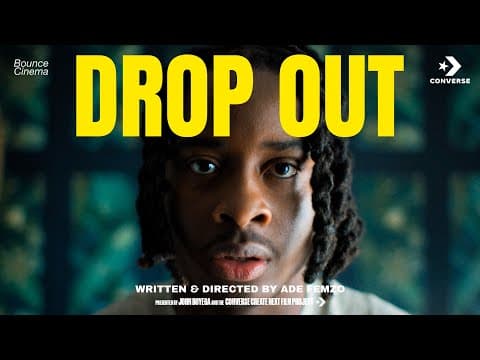 John Boyega and the Converse Create Next Film Project: 'Drop Out' by Ade Femzo