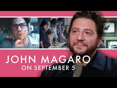 Conversations @ Curzon | John Magaro on September 5, the challenges of acting & comfort films