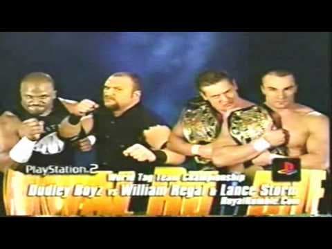 WWE Royal Rumble 2003 Matchcard