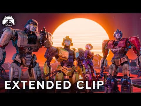 Hijacking Cargo Train Clip w/ Optimus Prime and Megatron