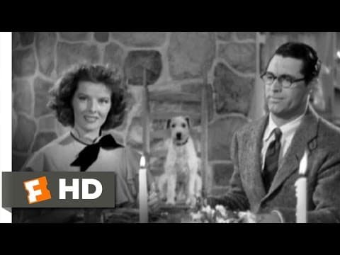 Bringing Up Baby (6/9) Movie CLIP - Dinner with a Loon (1938) HD