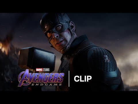 Captain America (Steve Rogers) Wields Mjolnir - Official Clip