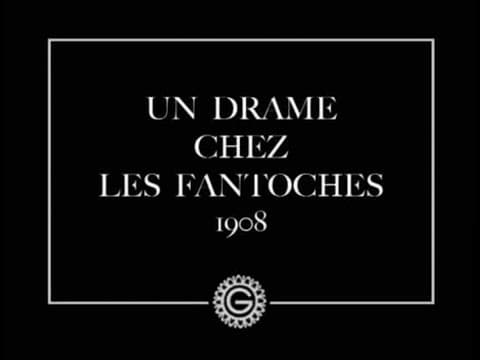 Un drame chez les fantoches (Émile Cohl, 1908)