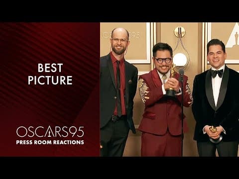 Best Picture | Everything Everywhere All At Once | Oscars95 Press Room Speech