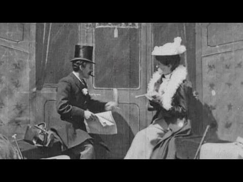 1899 early film kiss - 'The Kiss in the Tunnel' | BFI National Archive
