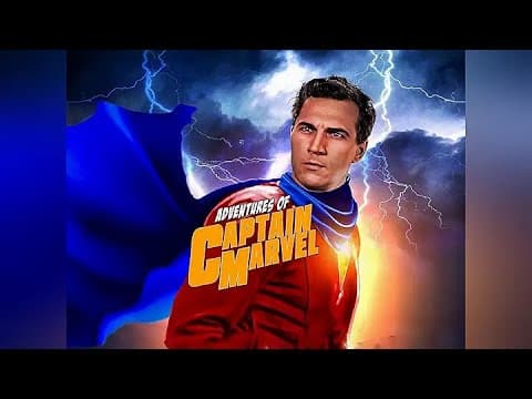 The Adventures of Captain Marvel (1941) 4K Colourised - Full Cliffhanger Serial