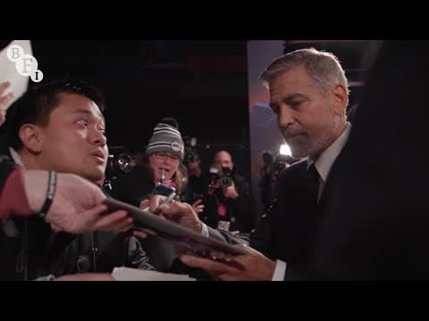 THE TENDER BAR red carpet | BFI London Film Festival 2021