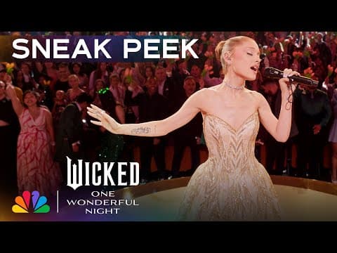 Sneak Peek: Ariana Grande Performs “No One Mourns the Wicked”