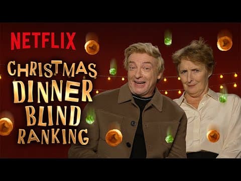 Rhys Darby & Fiona Shaw Blind Rank Christmas Food