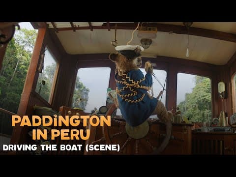 Paddington Drives the Boat (Scene)