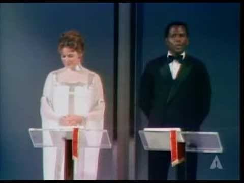 Ingrid Bergman, Sidney Poitier and the UCLA Marching Band: 1969 Oscars