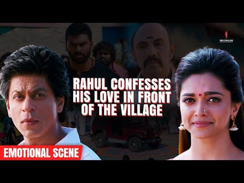 Rahul Expresses His Love for Meenamma | Chennai Express | Shah Rukh Khan & Deepika Padukone