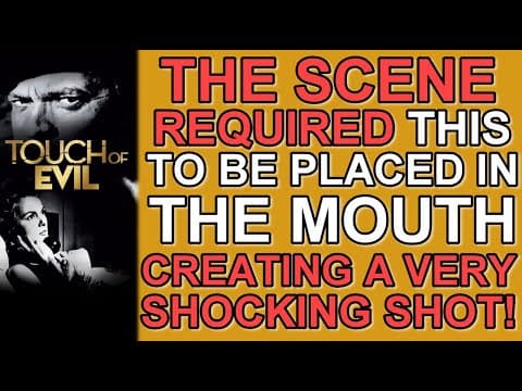 How this scene required this to be PLACED IN THE MOUTH creating a very SHOCKING image!