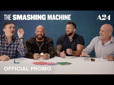 Oleksandr Usyk, Mark Kerr, Ryan Bader and Bas Rutten Try Origami