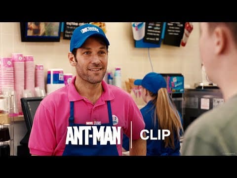 Scott Lang Works at Baskin Robbins - Official Clip