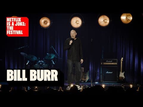 Bill Burr Arrives to His "Friends Who Kill" Show | Netflix Is A Joke: The Festival