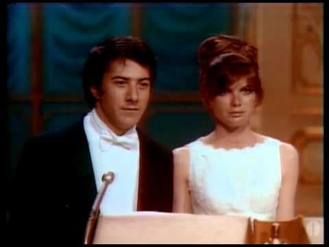 Burnett Guffey winning the Oscar® for Cinematography for "Bonnie and Clyde"