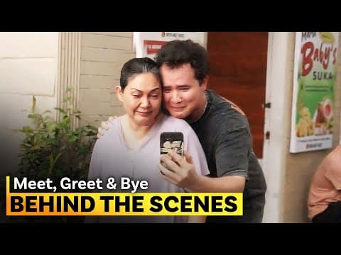 Leo goes live to ask fans for fan meet tickets! | Behind the Scenes | 'Meet, Greet & Bye'