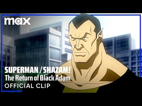 Black Adam takes on Superman and Billy Batson
