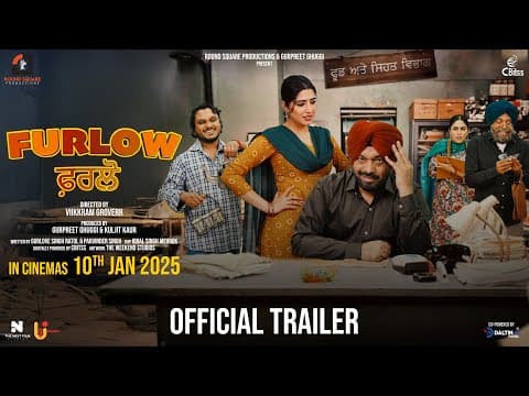 FURLOW (Official Trailer) Gurpreet Ghuggi | Love Gill | Honey Mattu | In Cinemas 10th January 2025