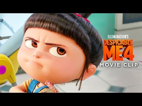Gru Tries To Talk Agnes Into Lying