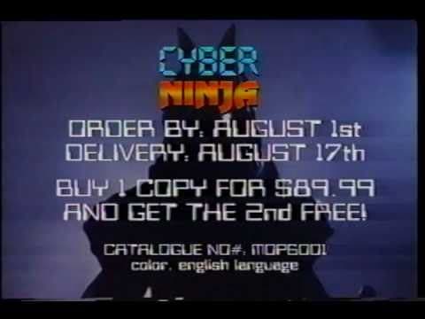 CYBER NINJA (1988) Fox Lorber Mondo Pop Trailer