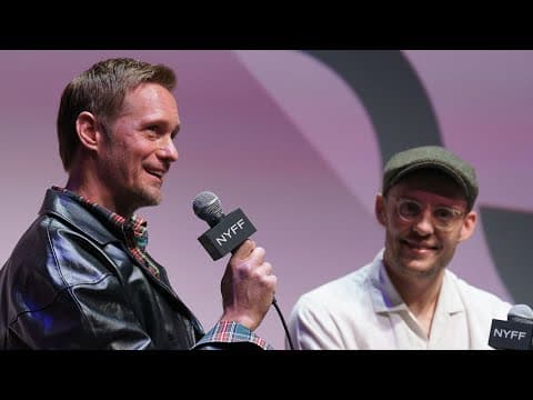 Alexander Skarsgård and Harry Lighton on Pillion