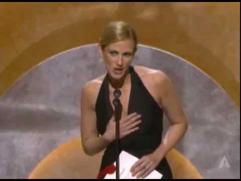 Conrad L. Hall winning a Cinematography Oscar® for "Road to Perdition"
