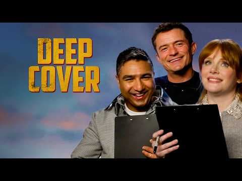 Bryce Dallas Howard, Orlando Bloom & Nick Mohammed Try To Draw Each Other From Memory