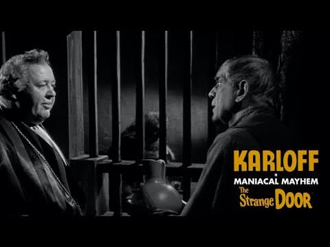 THE STRANGE DOOR "This man must never marry her" Clip