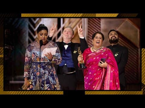 'The Elephant Whisperers' Wins Best Documentary Short Film | 95th Oscars (2023)