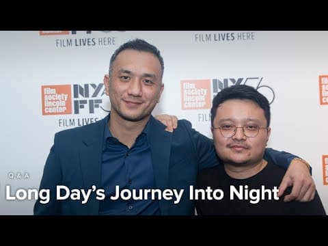 Bi Gan & Huang Jue on Long Day's Journey Into Night, Poetry, and Preparation
