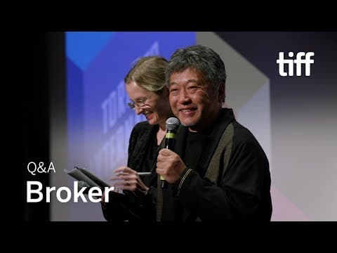 BROKER Q&A with Hirokazu Kore-eda | TIFF 2022