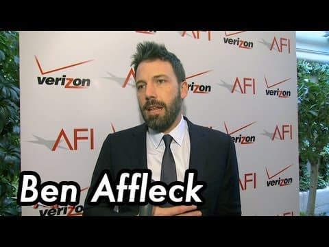 AFI AWARDS 2012 Interview with ARGO Actor/Director Ben Affleck