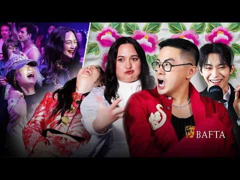 Behind The Scenes on Vomit Scenes in Vancouver! Bowen Yang & The Wedding Banquet Cast | BAFTA