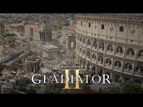 Behind the Magic: Creating the Colosseum for Gladiator II