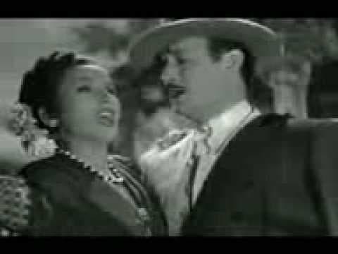 Jorge Negrete - María de los Ángeles Morales El puñao de Rosas (Teatro apolo) 1950.