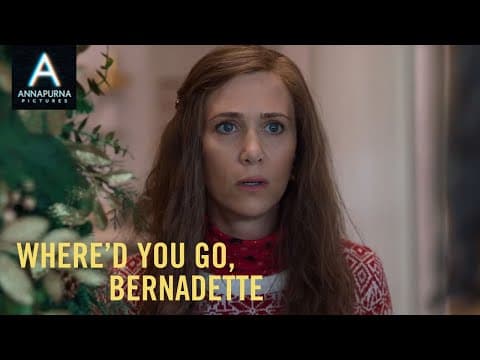 WHERE'D YOU GO, BERNADETTE | Kristen Wiig is Audrey