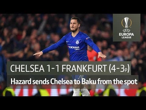 Chelsea 1-1 Eintracht Frankfurt | Europa League